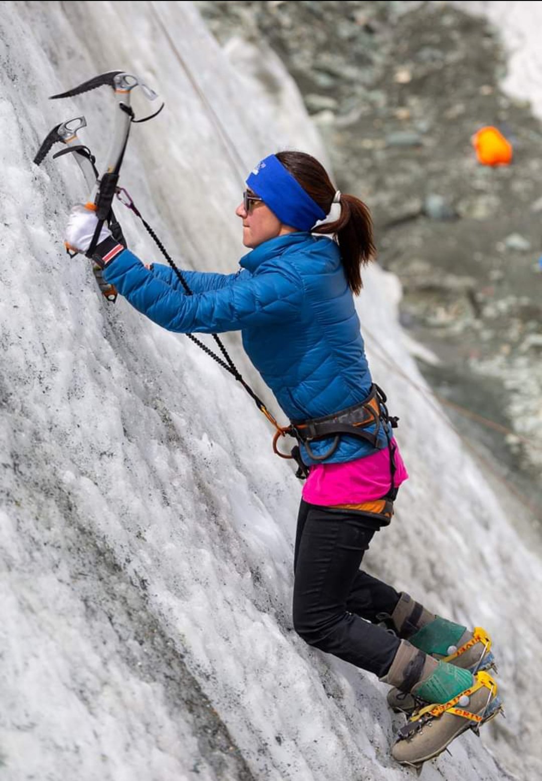 Samana Rahim: Pakistan's future female lead Climber - The Karakoram